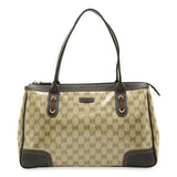 Gucci GG Crystal Coated Canvas Handbag