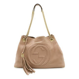 Gucci Soho Interlocking G Leather 2way Bag