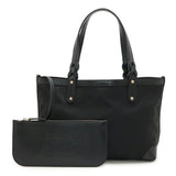 Gucci GG Canvas Leather Tote Bag