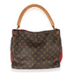 Louis Vuitton Louis Vuitton Monogram Canvas Gaia Hobo
