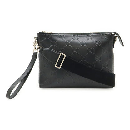 Gucci Jumbo GG Leather 2way Shoulder Bag