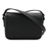 Gucci GG Rubber Effect Leather Shoulder Bag