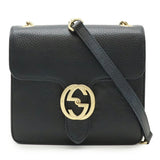 Gucci Interlocking G Leather Shoulder Bag