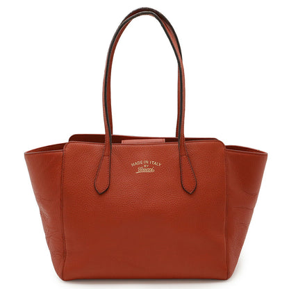 Gucci Swing Leather 2way Tote Bag