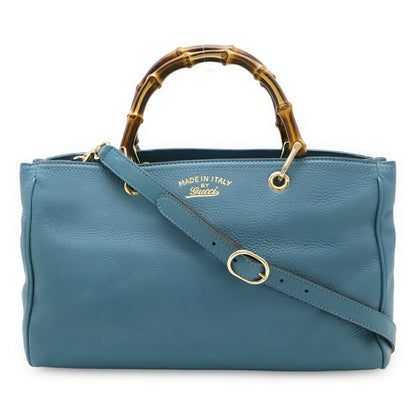 Gucci Bamboo Shopper Leather 2way Bag