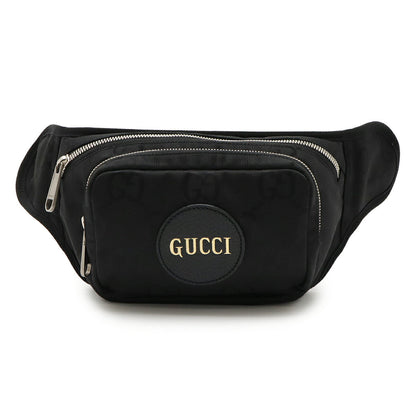 Gucci Off The Grid Nylon Canvas Leather Waist Bag