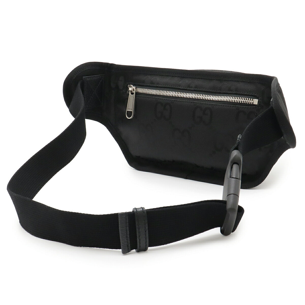 Gucci Off The Grid Nylon Canvas Leather Waist Bag