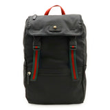 Gucci Techno Canvas Leather Backpack