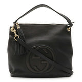 Gucci Soho Interlocking G Leather 2way Shoulder Bag