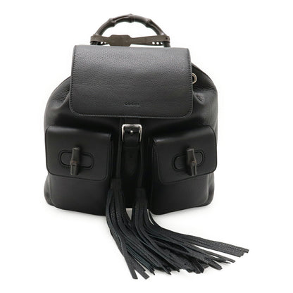 Gucci Bamboo Leather 2way Backpack