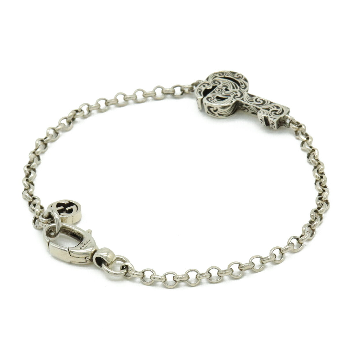 Gucci Double G Key Ag925 Bracelet