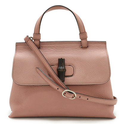 Gucci Bamboo Daily Leather 2way Bag