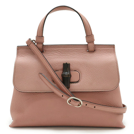 Gucci Bamboo Daily Leather 2way Bag