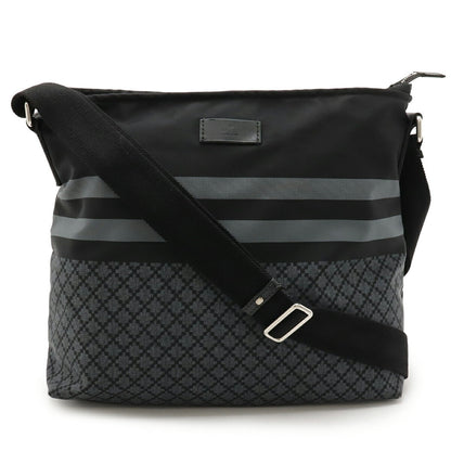 Gucci Diamante Nylon Leather Shoulder Bag