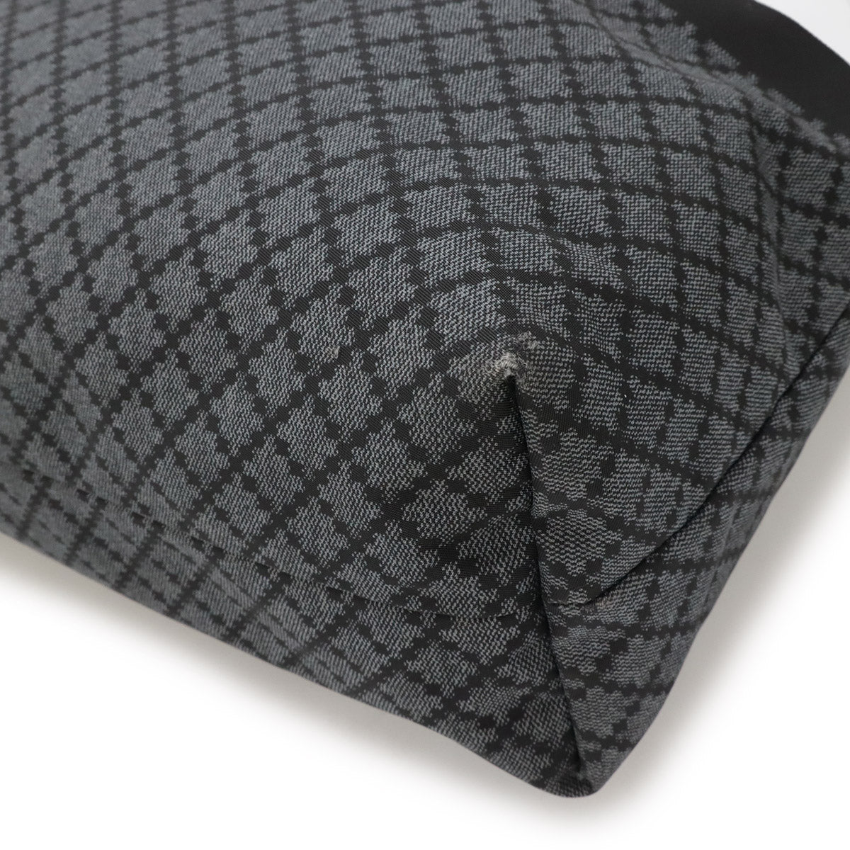 Gucci Diamante Nylon Leather Shoulder Bag