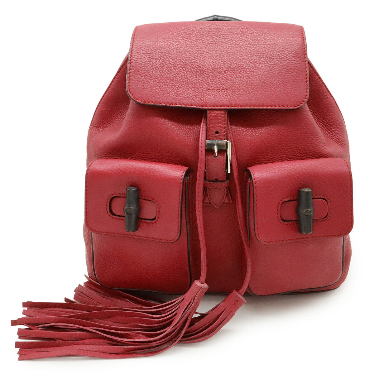 Gucci Bamboo Leather 2way Backpack