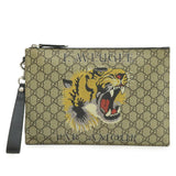 Gucci GG Supreme PVC Clutch Bag