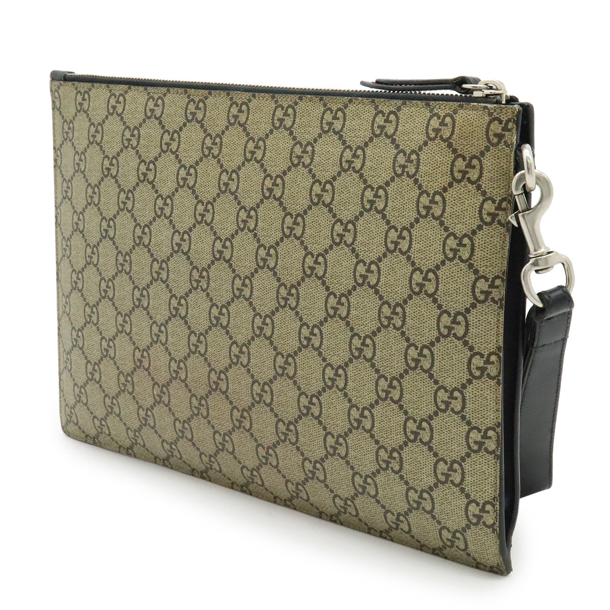 Gucci GG Supreme PVC Clutch Bag