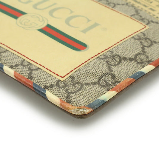 Gucci Courier GG Supreme Clutch Bag