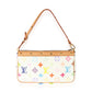 Louis Vuitton Louis Vuitton White Monogram Multicolore Pochette