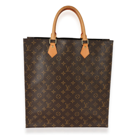 Louis Vuitton Louis Vuitton Canvas Monogram Sac Plat
