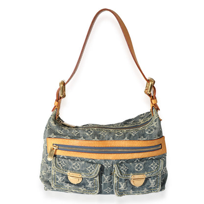 Louis Vuitton Louis Vuitton Blue Monogram Denim Baggy PM