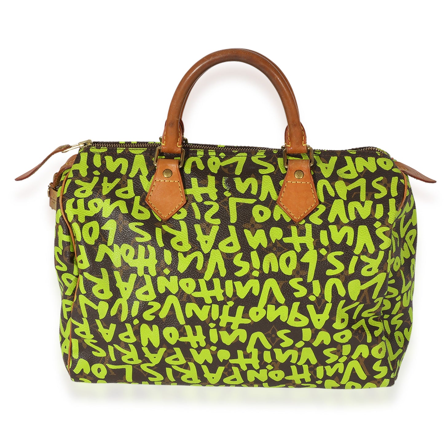 Louis Vuitton Louis Vuitton x Stephen Spro  Monogram Graffiti Speedy 30