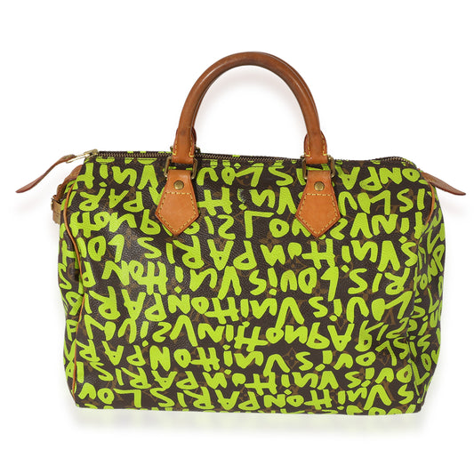 Louis Vuitton Louis Vuitton x Stephen Spro  Monogram Graffiti Speedy 30