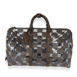 Louis Vuitton Monogram Chess Keepall Bandouliere 50