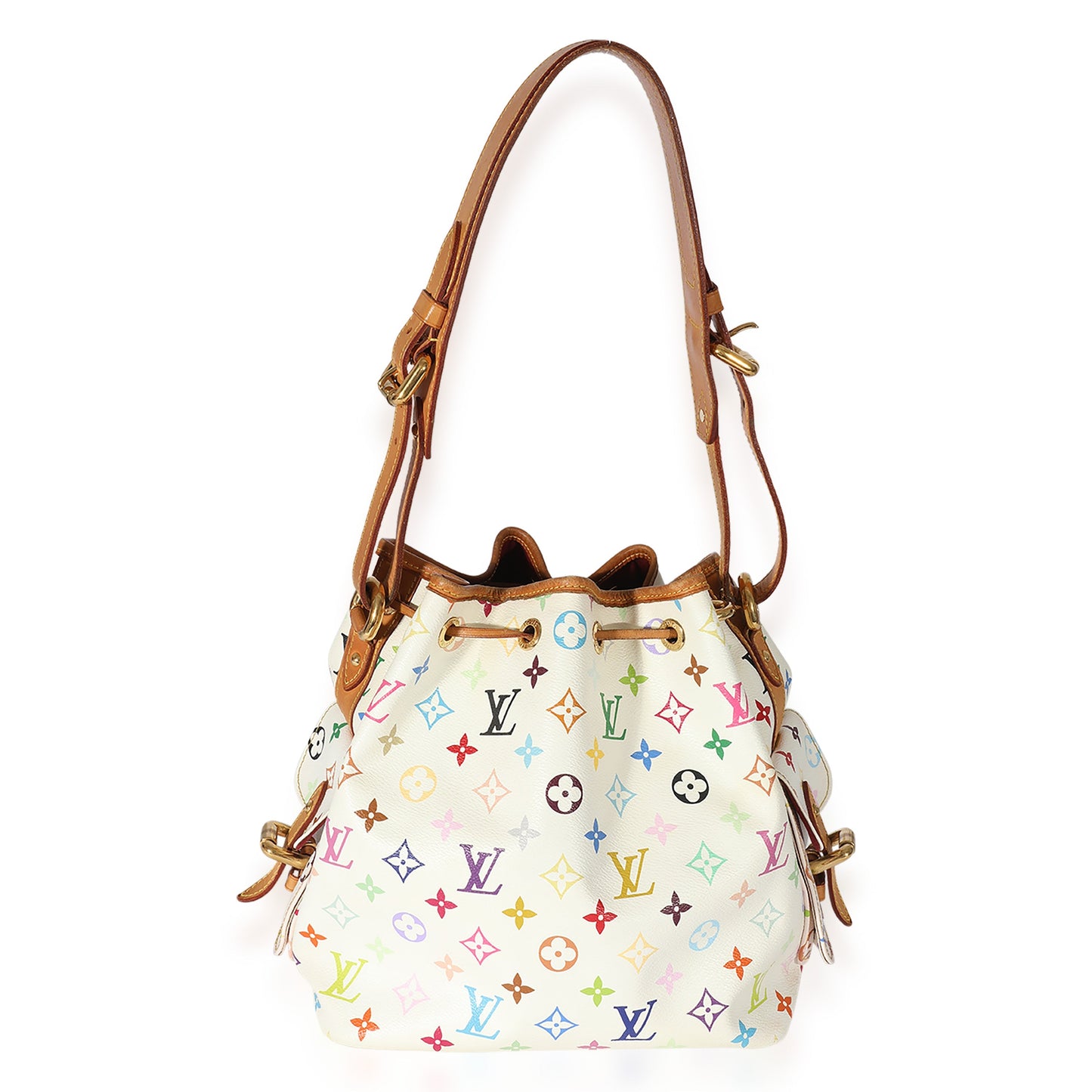 Louis Vuitton Louis Vuitton x Takashi Murakami White Monogram Multicolore Noé