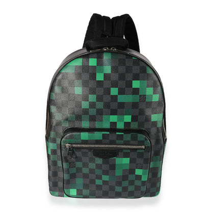 Louis Vuitton Louis Vuitton Canvas Damier Graphite Pixel Josh Backpack