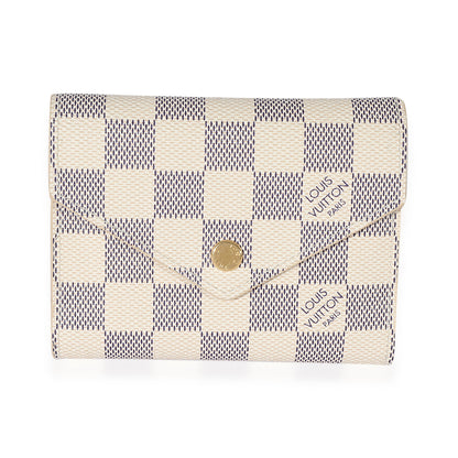 Louis Vuitton Louis Vuitton Damier Azur Victorine Wallet