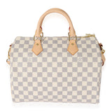 Louis Vuitton Louis Vuitton Canvas Damier Azur Bandouliere Speedy 30
