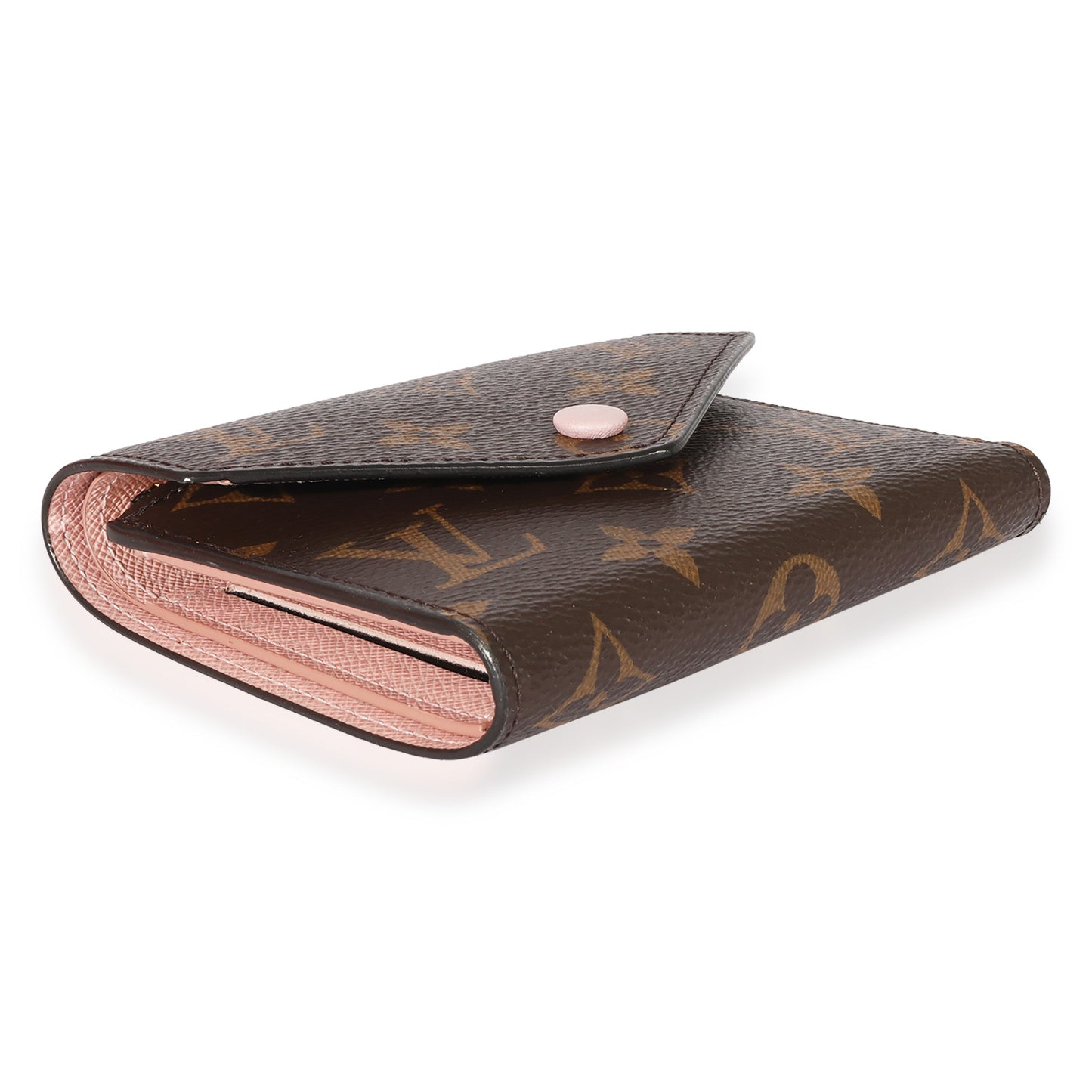 Louis Vuitton Louis Vuitton Canvas Monogram Rose Ballerine Victorine Wallet