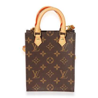 Louis Vuitton Louis Vuitton Monogram Canvas Petit Sac Plat