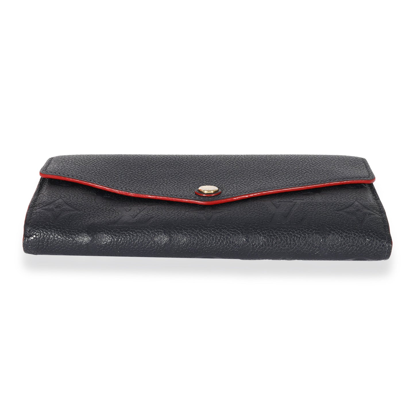 Louis Vuitton Louis Vuitton Marine Rouge Empreinte Sarah Wallet