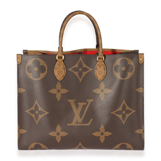 Louis Vuitton Louis Vuitton Monogram Reverse Canvas Onthego GM