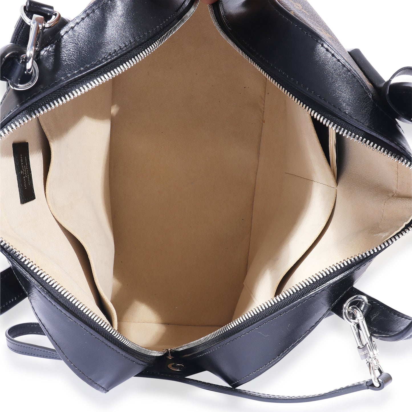 Louis Vuitton Louis Vuitton Monogram Canvas & Black Leather Dora MM