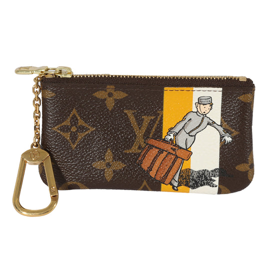 Louis Vuitton Louis Vuitton Canvas Monogram Bellboy Groom Key Pouch