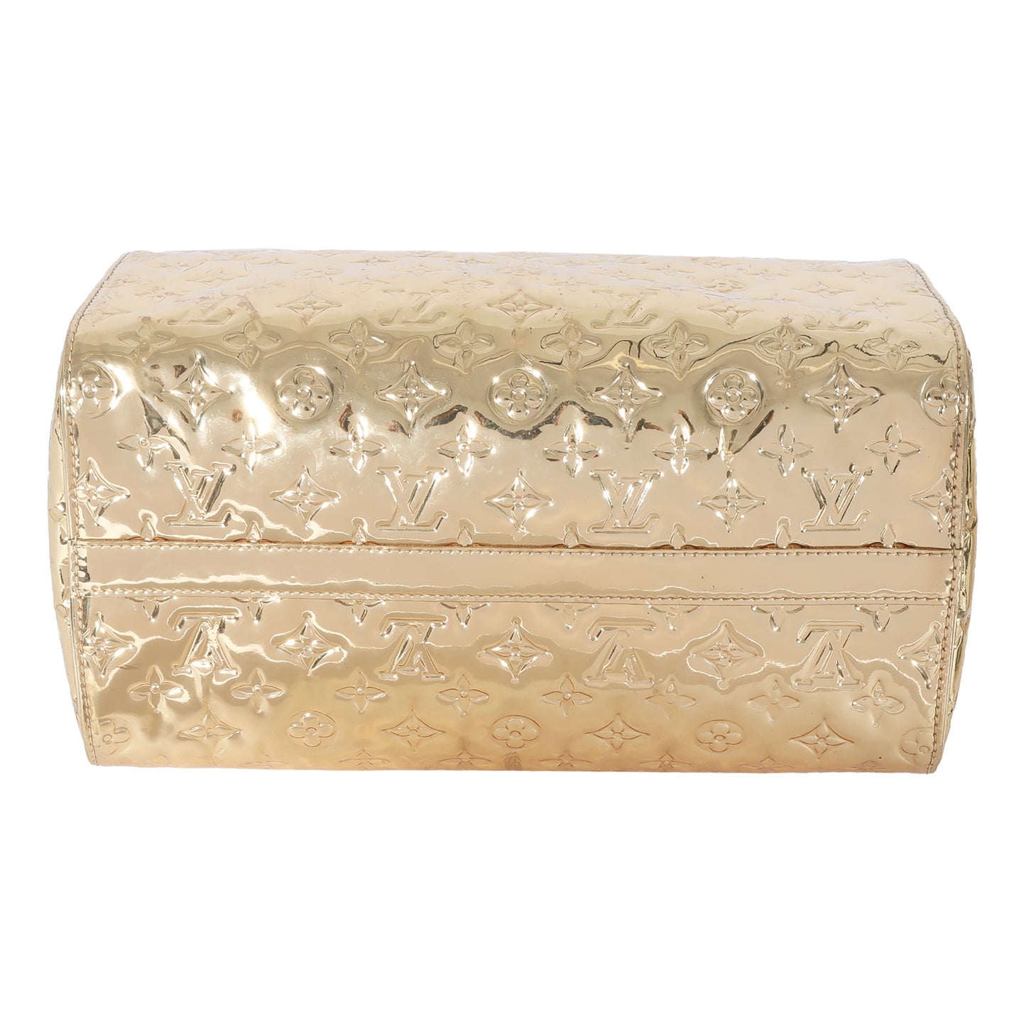 Louis Vuitton Louis Vuitton Monogram Miroir Vinyl Gold Speedy 30