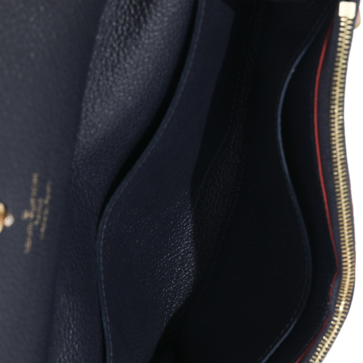 Louis Vuitton Louis Vuitton Marine Rouge Empreinte Emilie Wallet
