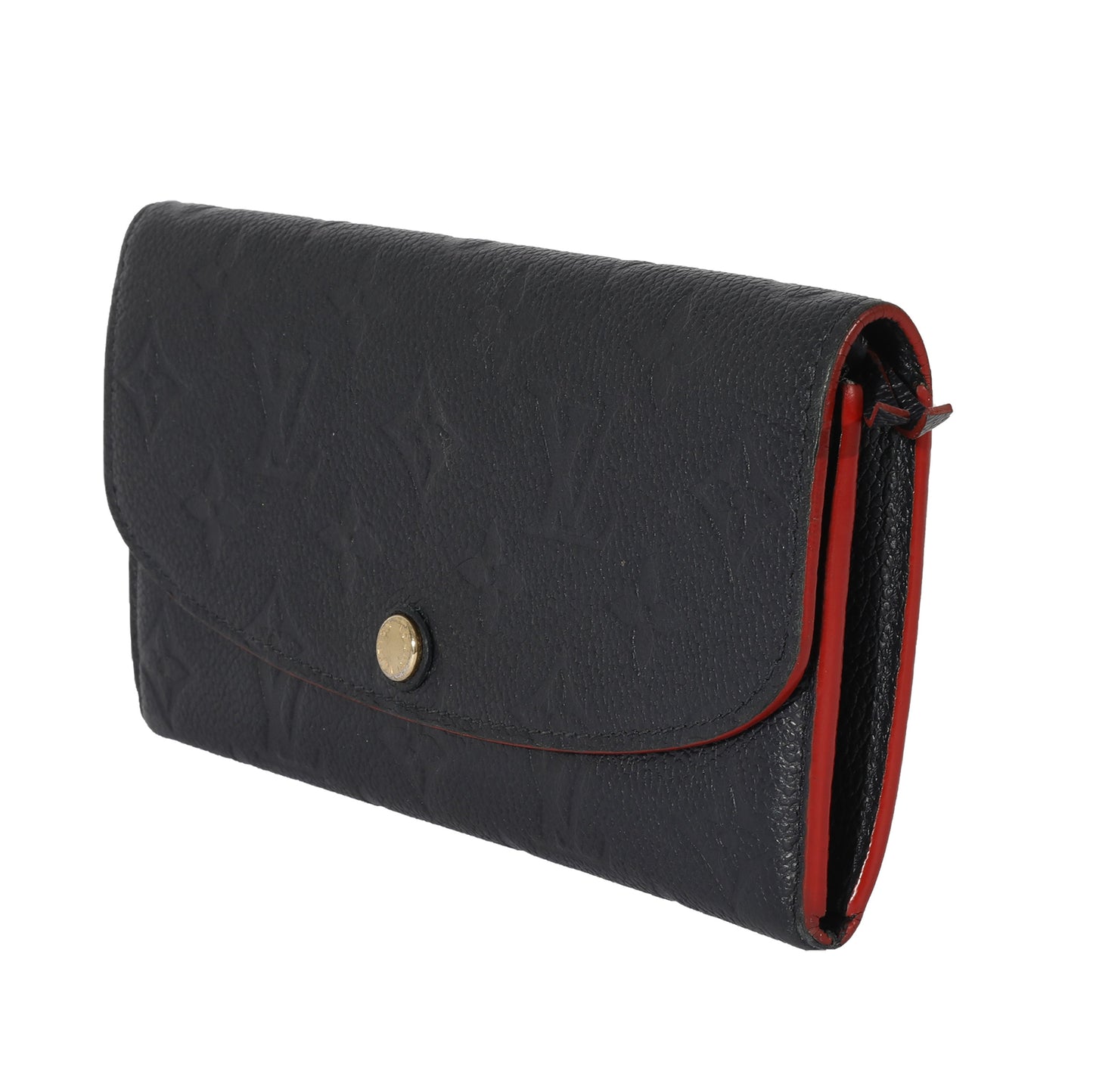 Louis Vuitton Louis Vuitton Marine Rouge Empreinte Emilie Wallet