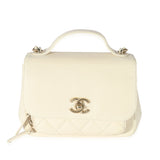 Chanel Cream Caviar Mini Business Affinity Flap Handbag