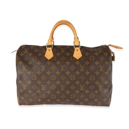 Louis Vuitton Louis Vuitton Monogram Canvas Speedy 40