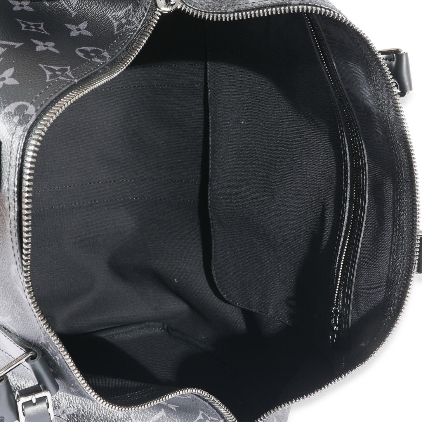 Louis Vuitton Louis Vuitton Monogram Eclipse Canvas Keepall Bandouliere 45