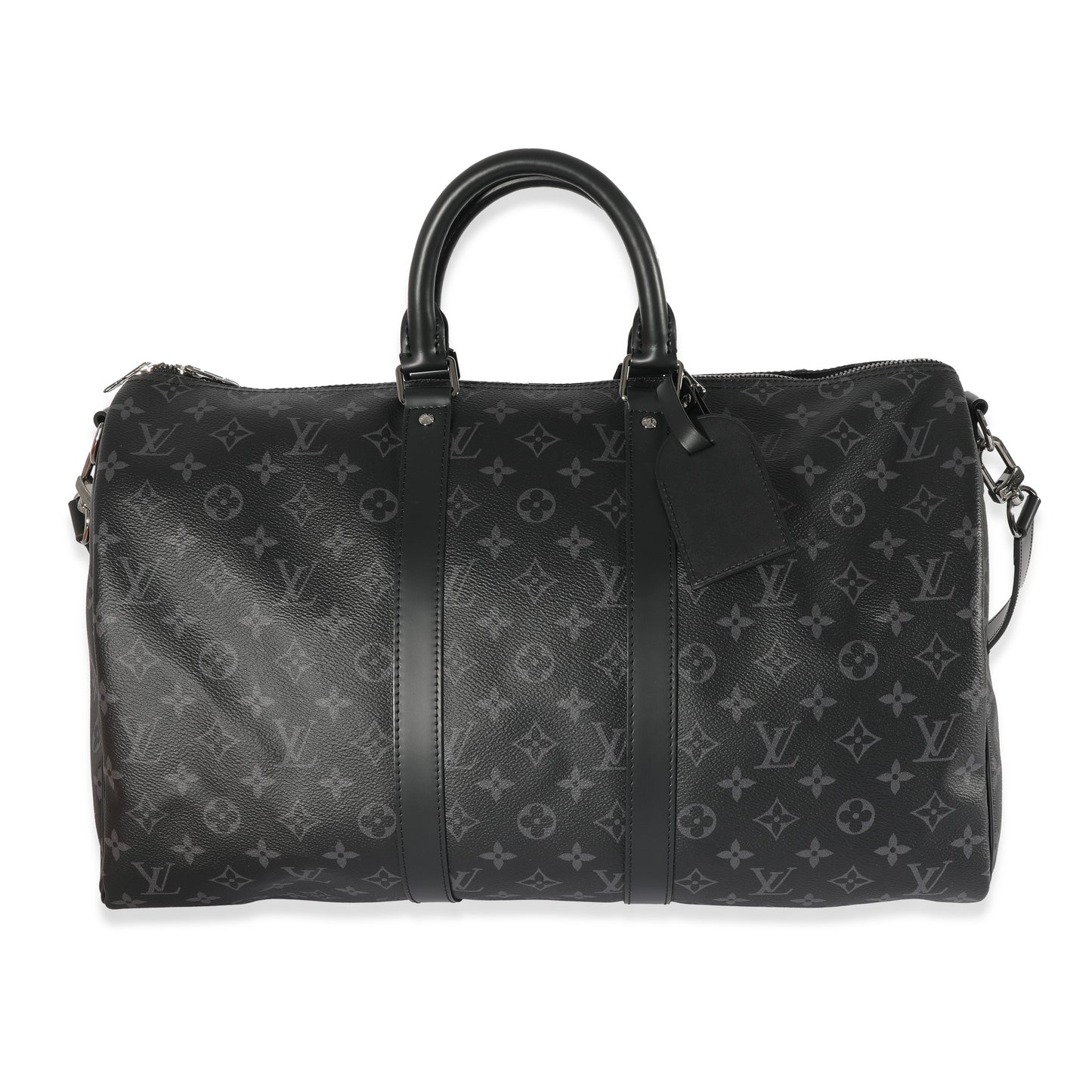 Louis Vuitton Louis Vuitton Monogram Eclipse Canvas Keepall Bandouliere 45