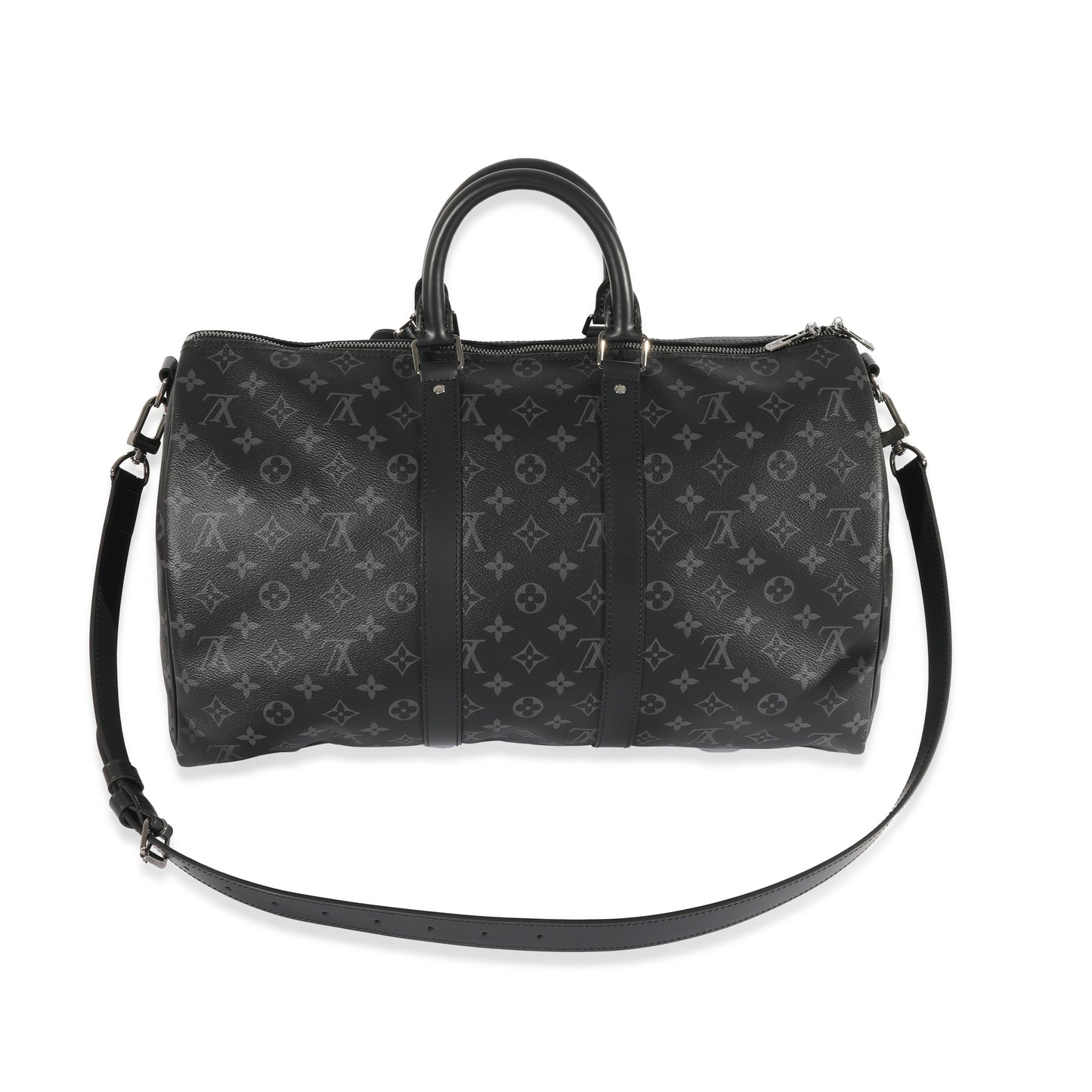Louis Vuitton Louis Vuitton Monogram Eclipse Canvas Keepall Bandouliere 45