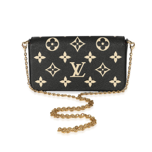 Louis Vuitton Louis Vuitton Bicolor Giant Empreinte Felicie Pochette