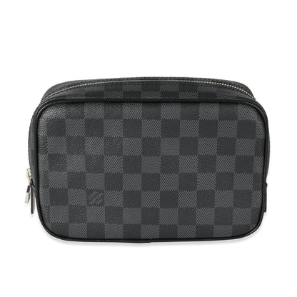 Louis Vuitton Louis Vuitton Canvas Damier Graphite Toiletry Pouch PM