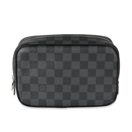 Louis Vuitton Louis Vuitton Canvas Damier Graphite Toiletry Pouch PM